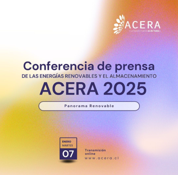 ACERA 2025: Conferencia de Prensa de las Energías Renovables y el Almacenamiento